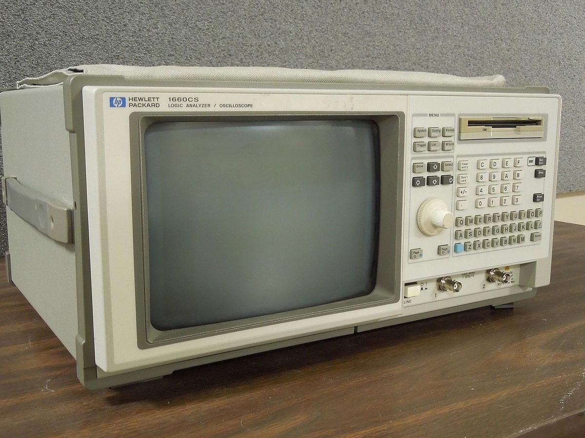 Used HP Hewlett-Packard 1660CS Logic Analizer Oscillscope