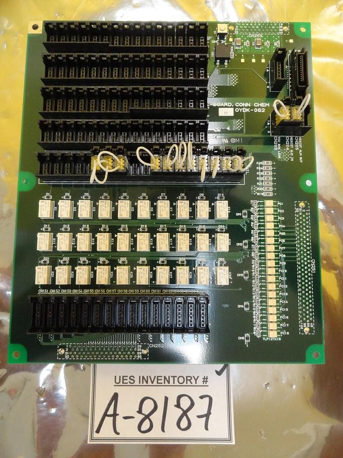 Used TEL Tokyo Electron OYDK-062 CONN CHEM #02 PCB Board Lithius Used