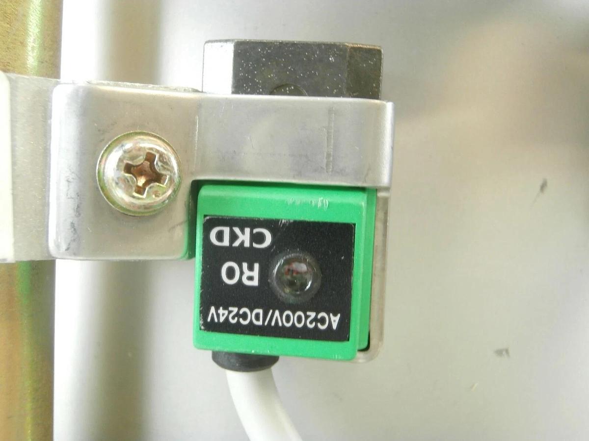 Used CKD SCS-LNW-FA-140-B52.5-N11.5-HL24919 Pneumatic Cylinder Chamber Wafer Chuck