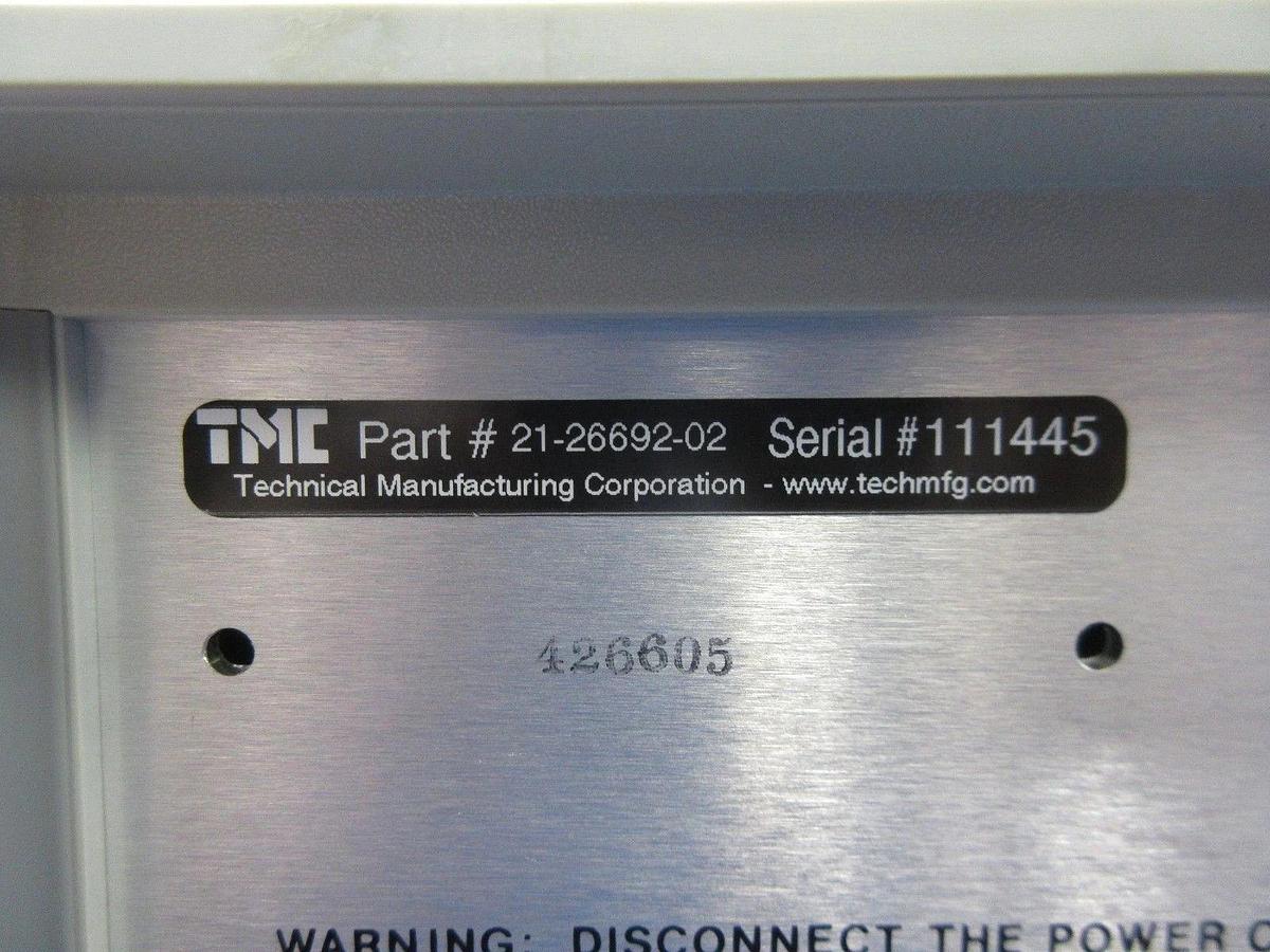 Used TMC 21-26692-02 Active Piezoelectric Vibration Control System STACIS 2000 Used