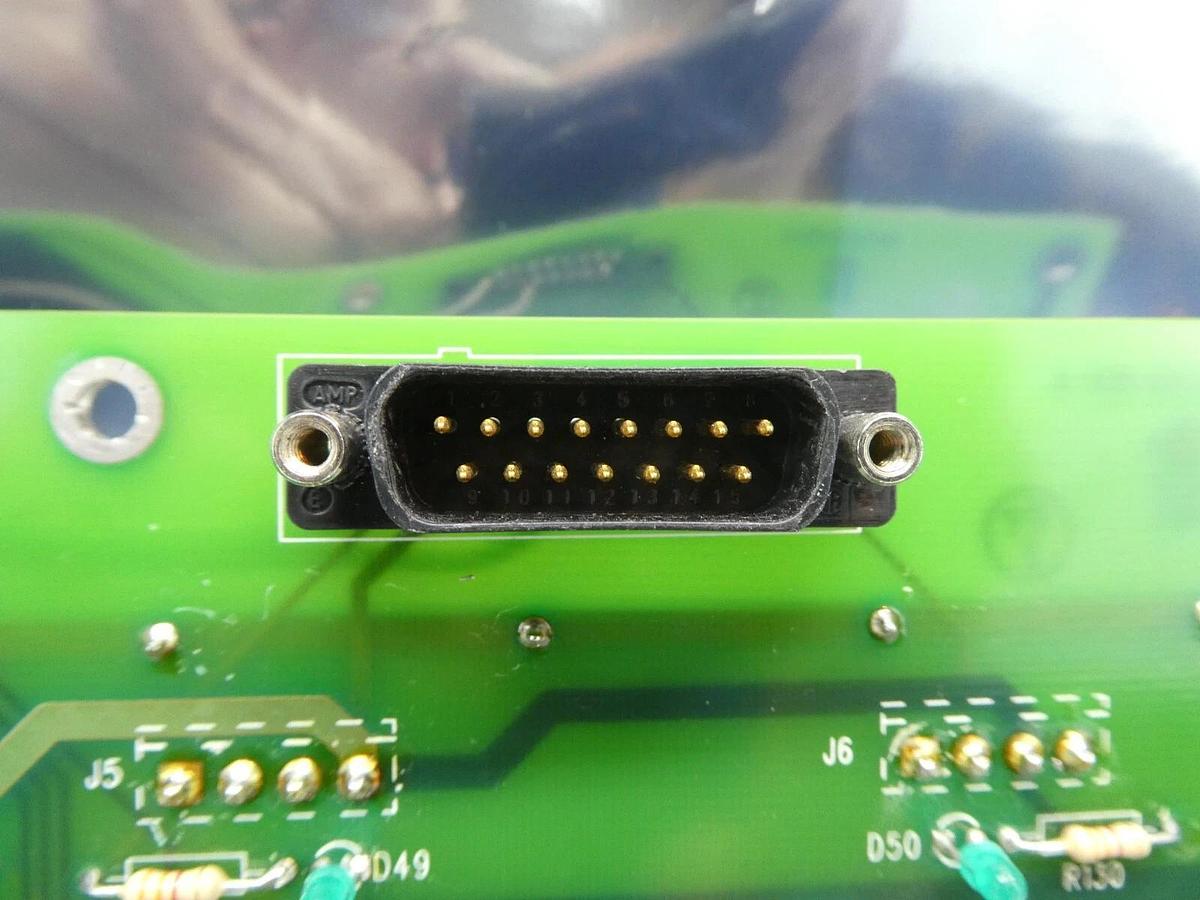 Used ETO Ehrhorn Technological ABX-X349 Analog I/O PCB AMAT Centura ETO Rack Working