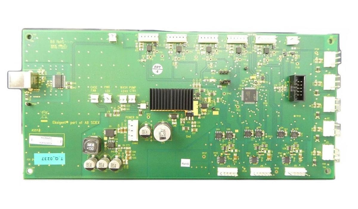Used Eksigent 5025945 Pump Distribution Interface PCB ekspert nanoLC 425 Working
