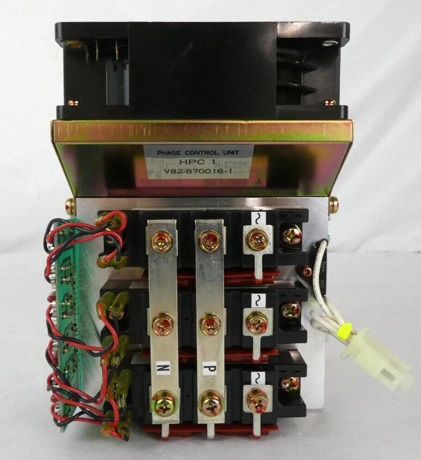 Used Varian VSEA V82-870016-1 Phase Control Unit Assembly HPC 1 Working Surplus