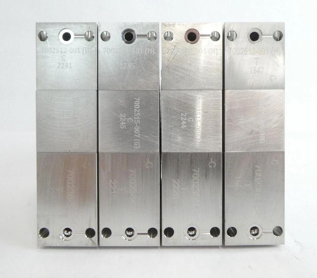 Used Brooks GF125C Mass Flow Controller MFC GF125CXXC Lot of 11 Working Surplus