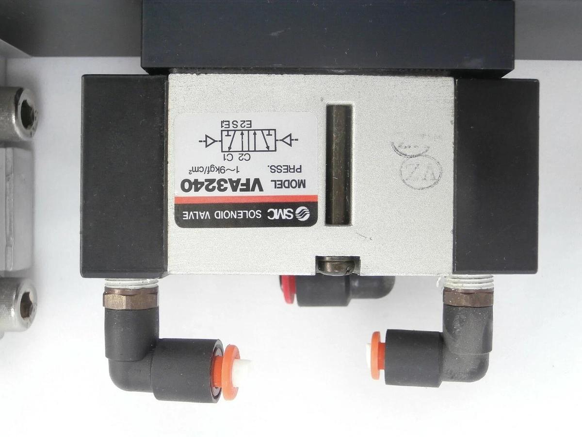 Used VAT MONOVAT Aluminium Wafer Transfer Valve 02010-BA44 02110-BA44 Unmarked Spare