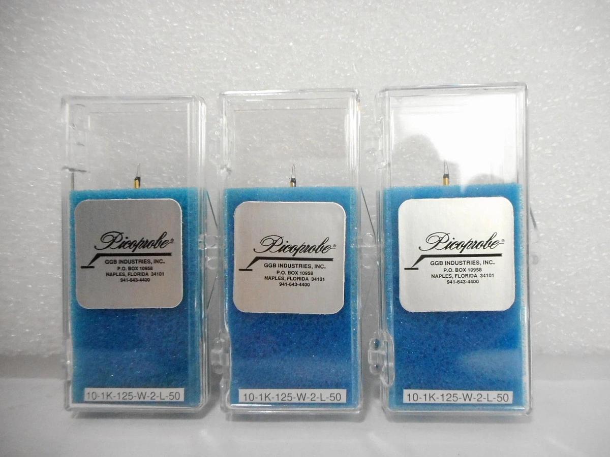 Used GGB Industries 10-XK Tungsten Probe Tip Picoprobe Reseller Lot of 38 As-Is