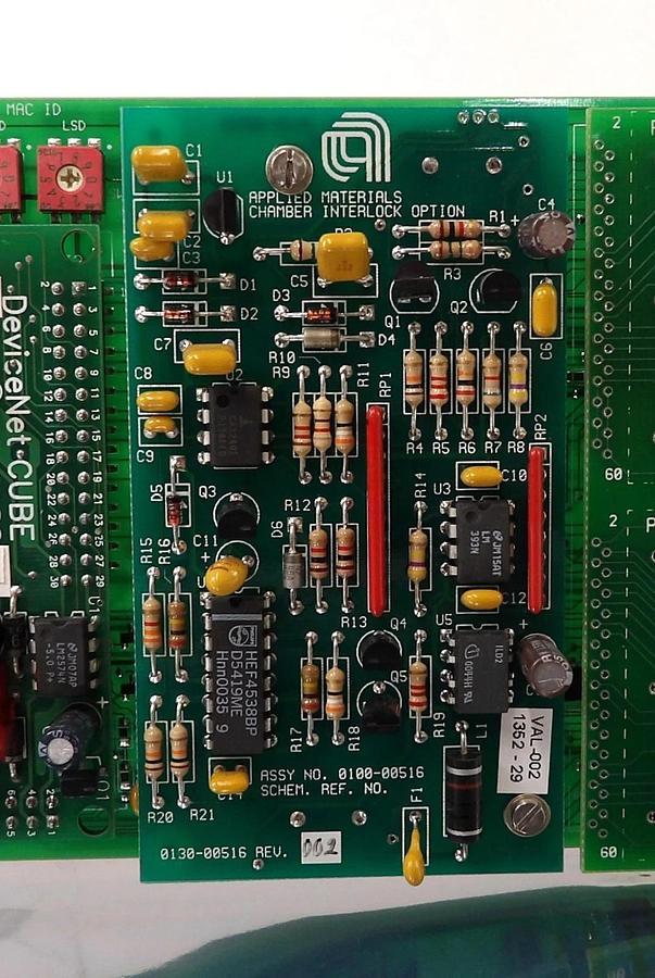 Used AMAT Applied Materials 0190-00285 PVD/IMP Chamber Interlock PCB Card Working