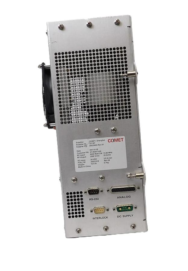Used Comet Technologies 20033653 RF Match Lam Research 27-382473-00 Untested As-Is