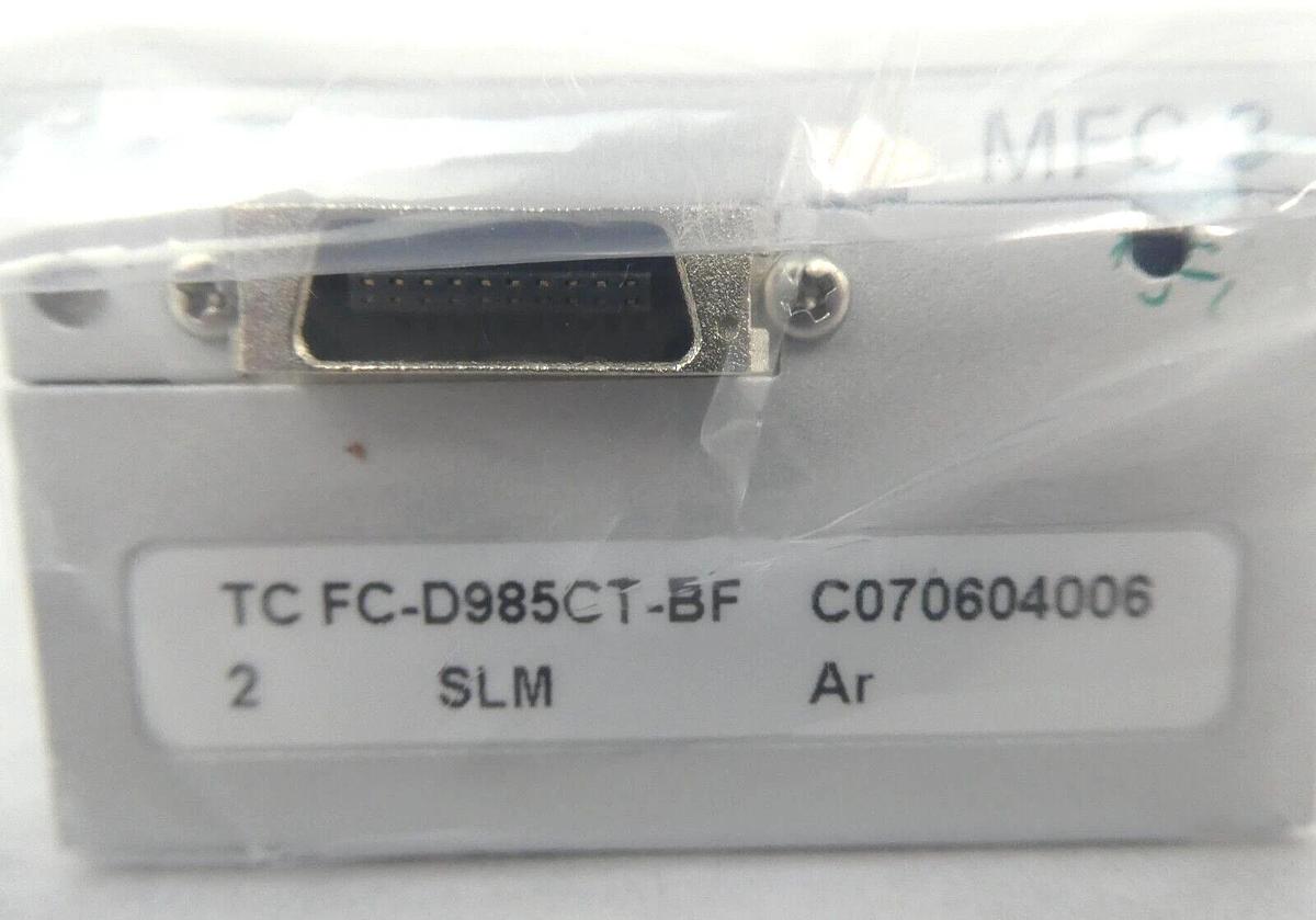 Aera TC FC-D985CT-BF Mass Flow Controller MFC FC-D985c TEL ES015-013441-1 New