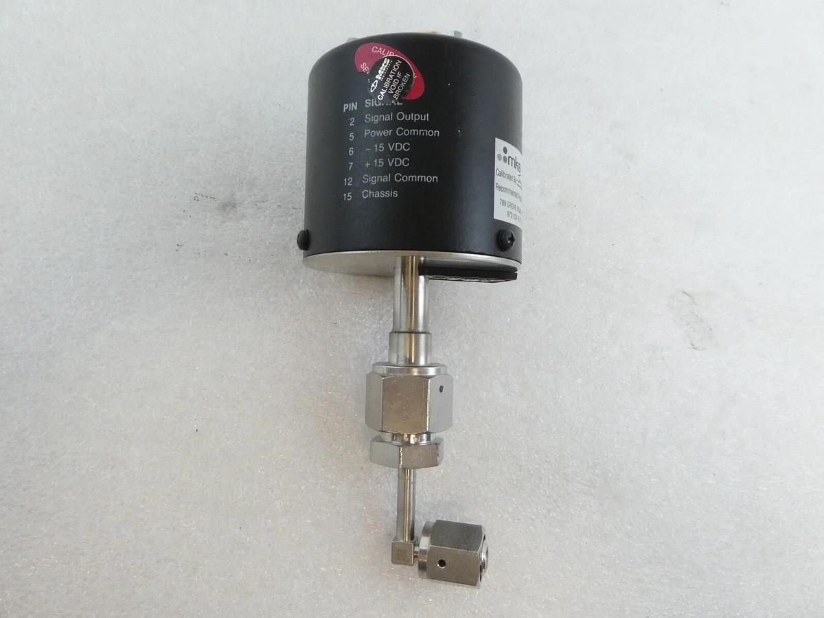 Used MKS Instruments 122B-11441 Baratron Pressure Transducer Type 122B Working