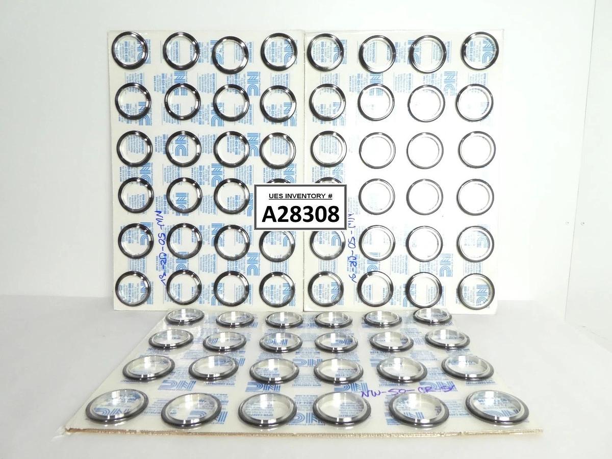 Nor-Cal NW-50B-100 Bored Flange NW-50 x 1" Reseller Lot of 72 New Surplus