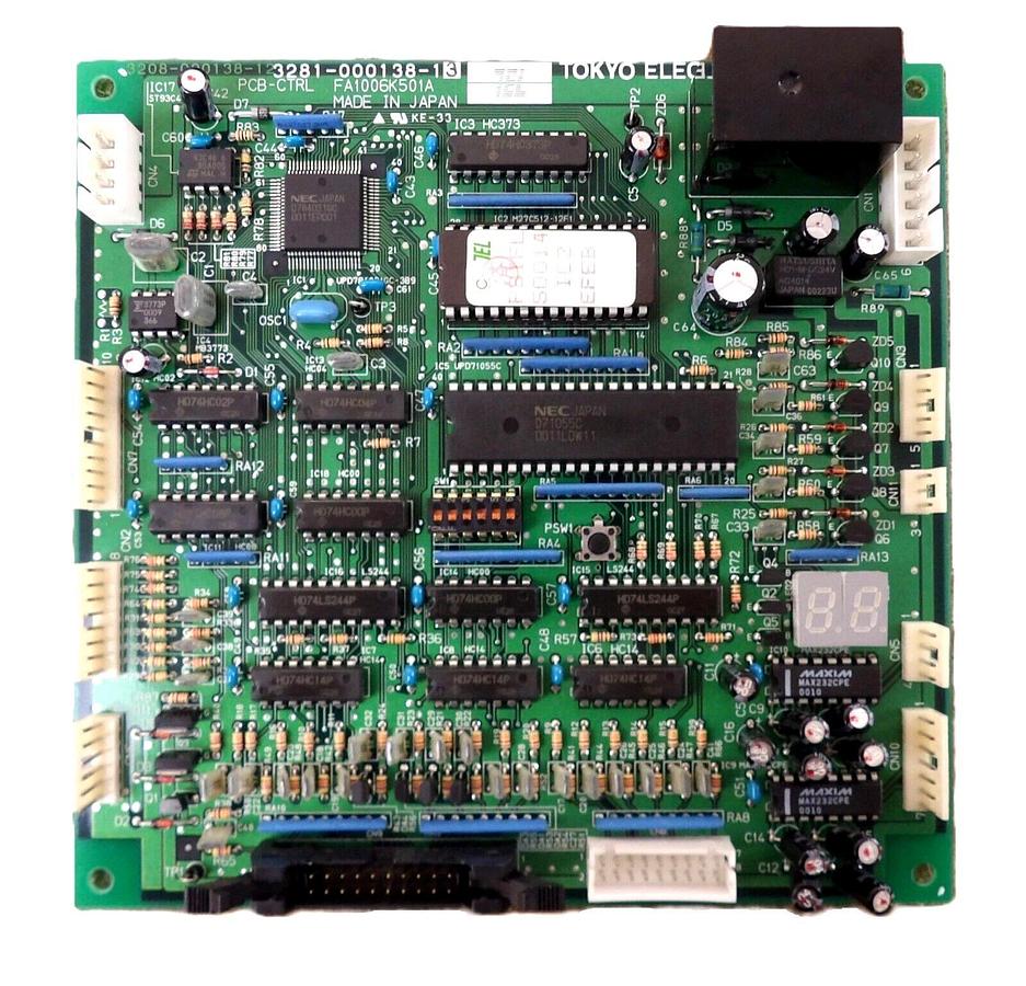 Used TEL Tokyo Electron 3281-000138-13 Control PCB FA1006K501A P-8 Prober Working
