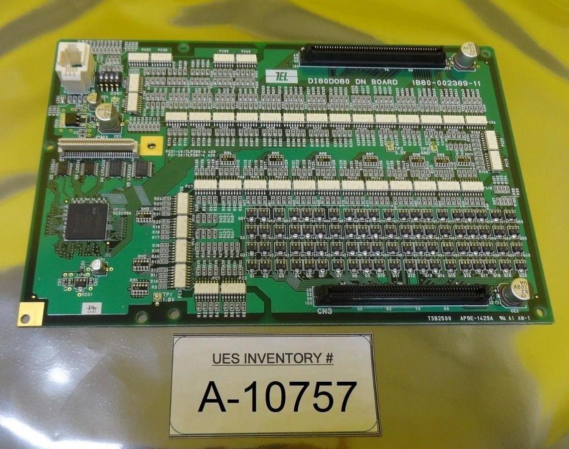 Used TEL Tokyo Electron 1B80-002389-11 Relay DN Board PCB DI80DO80 PR300Z Used