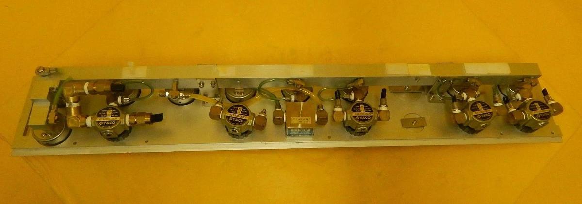 Used TAZMO Pressure Gauge Panel Assembly Semix TR6132U 150mm SOG Used Working