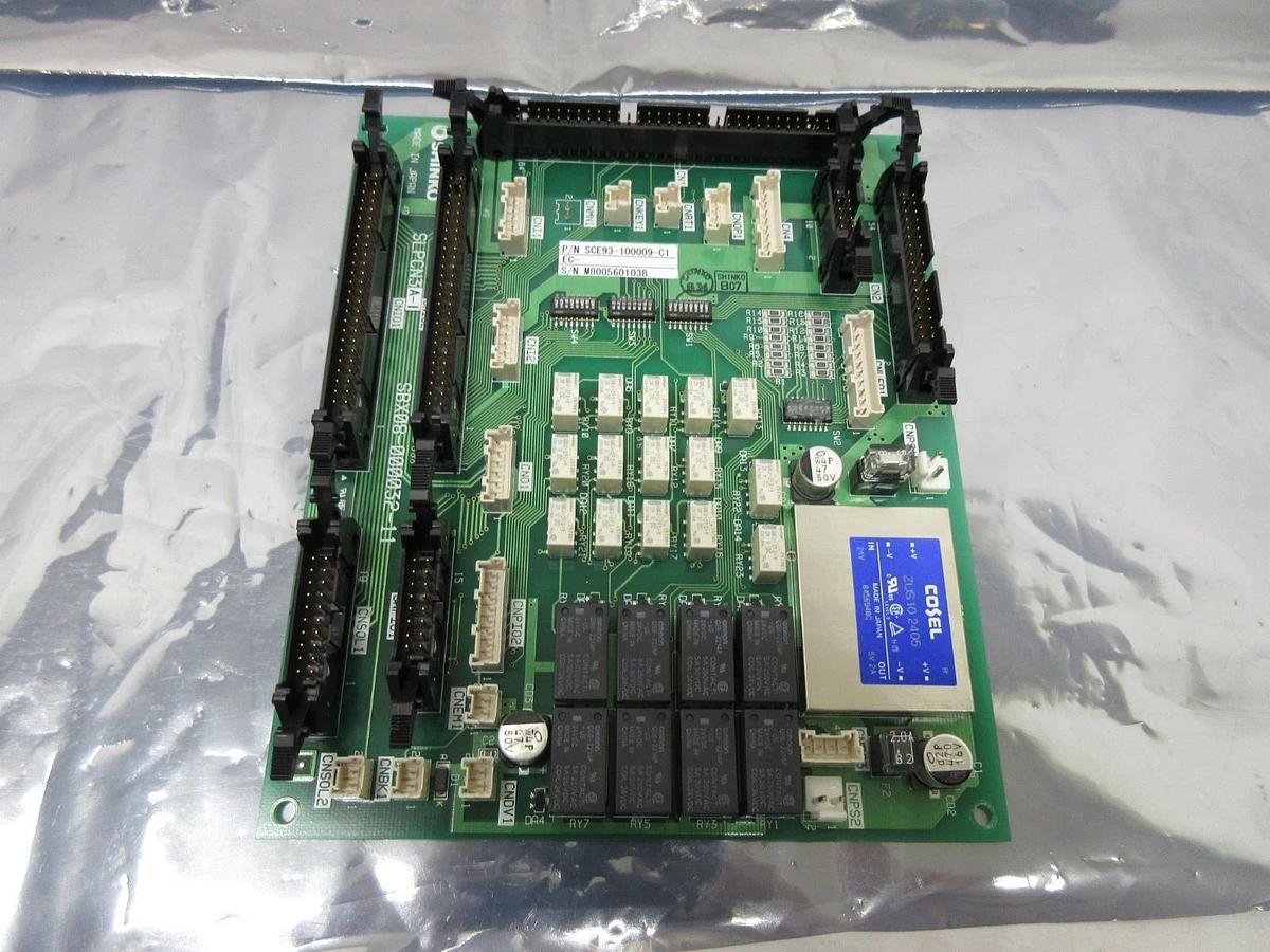 Used Shinko Electric SCE93-100009-C1 Interface PCB SLPCN3A-1 SBX08-000032-11 Working