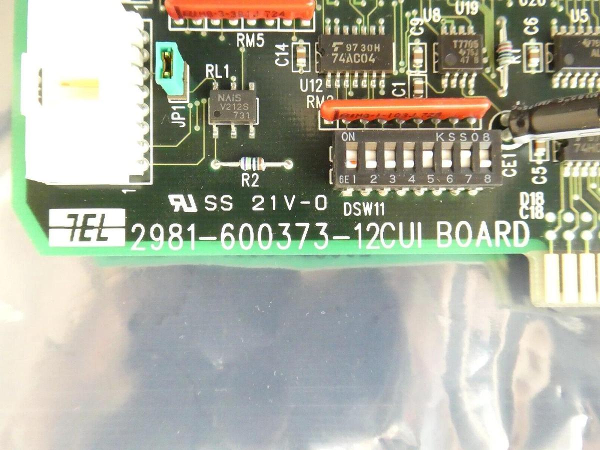 Used TEL Tokyo Electron 2981-600373-12 CUI Board PCB Card ACT8 Working Surplus