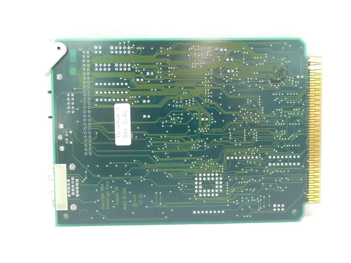 Used VersaLogic VL-SVGA-1 VGA PCB Card VL-SVGA Varian 350D Implanter Working Surplus