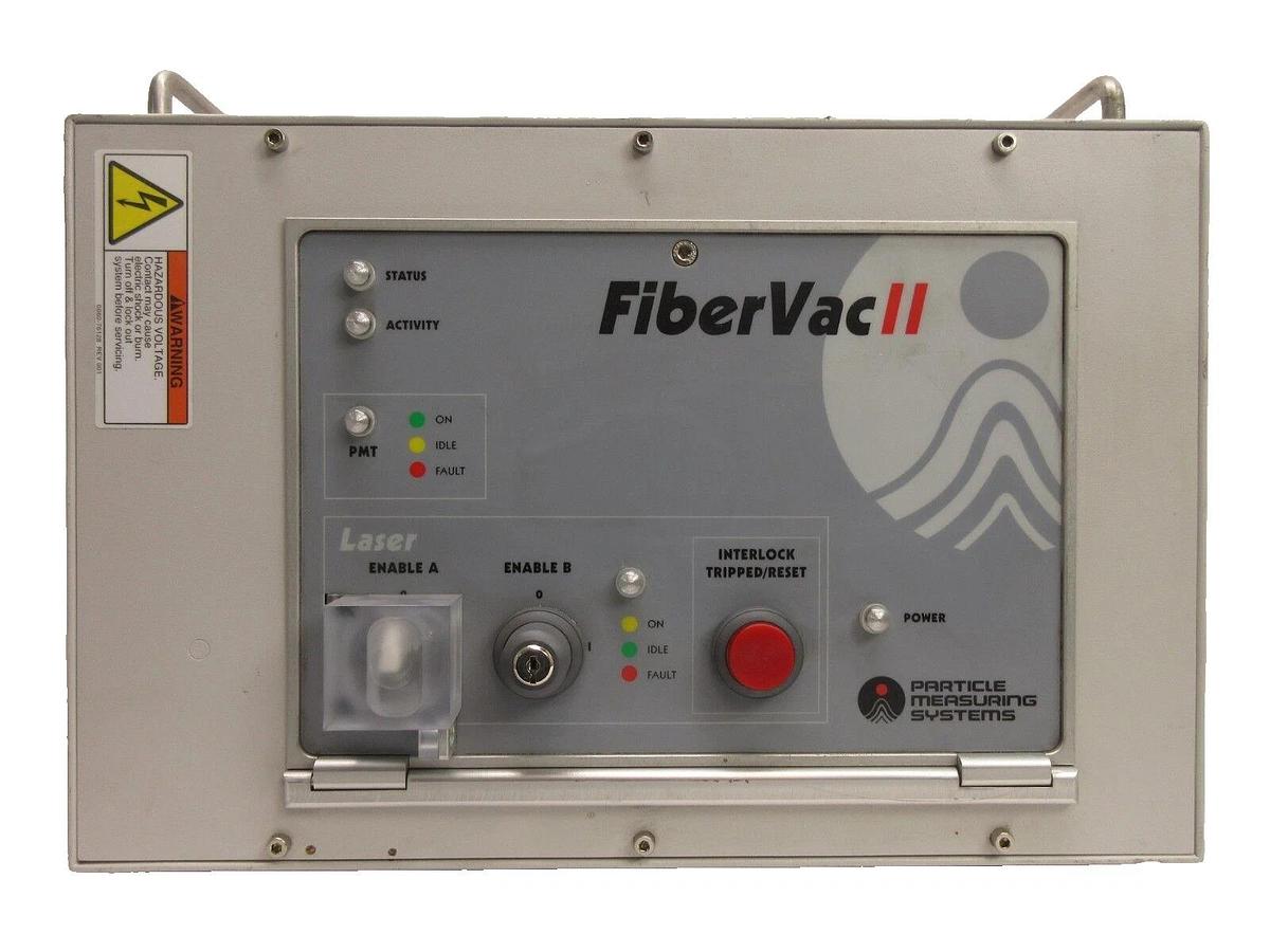 Used Particle Measuring Systems FiberVac II Laser Control Unit Spare Surplus