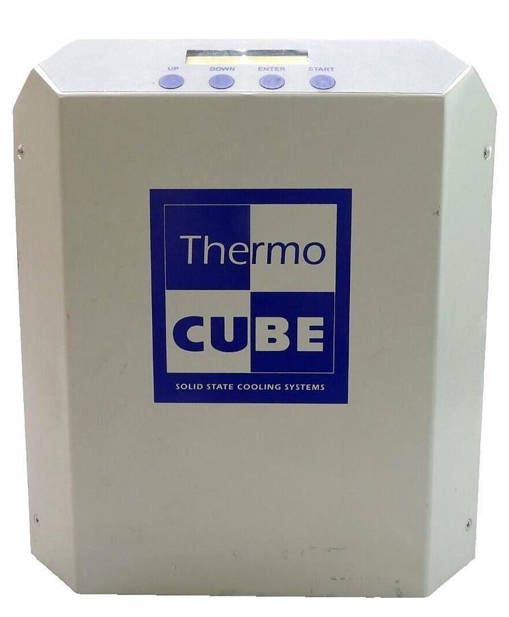 Used Solid State Cooling Systems 300-1D-QF-1 Chiller Thermo Cube Working Surplus
