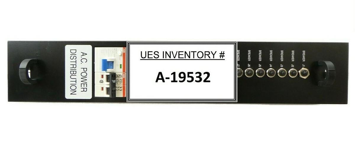 Used Rudolph F30 System Breaker & Current Device DC Power Distribution Module Working