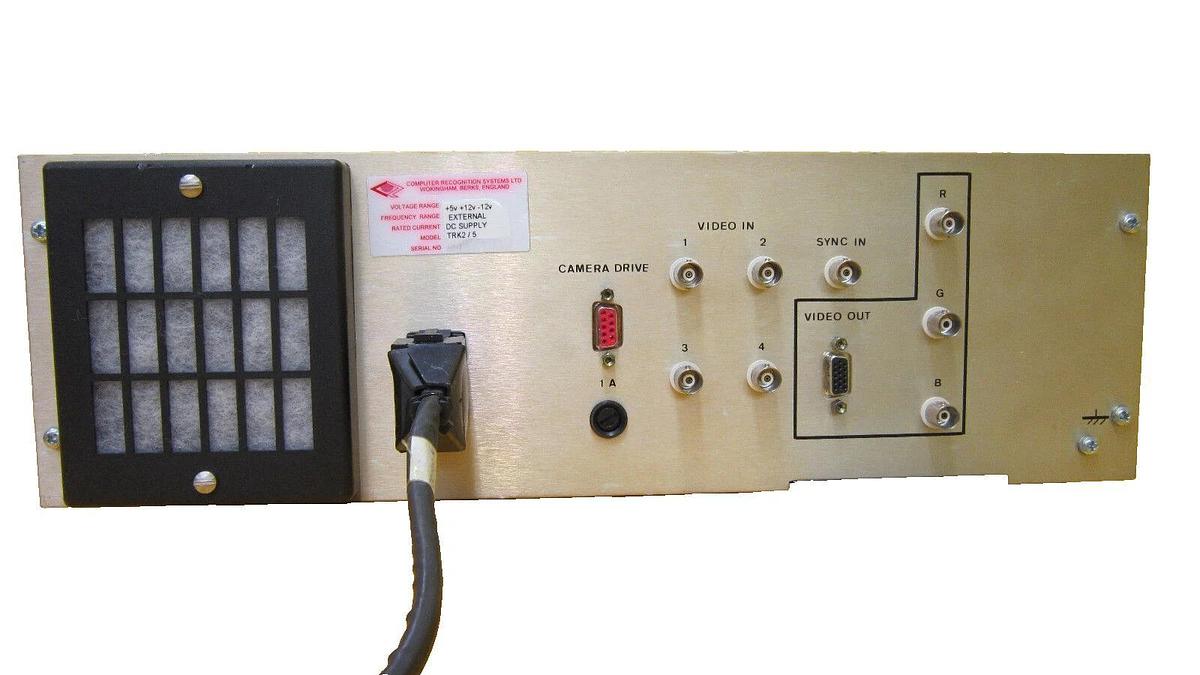 Used Computer Recognition Systems TRK2/5 VME Control Rack Bio-Rad Quaestor Q5 Surplus