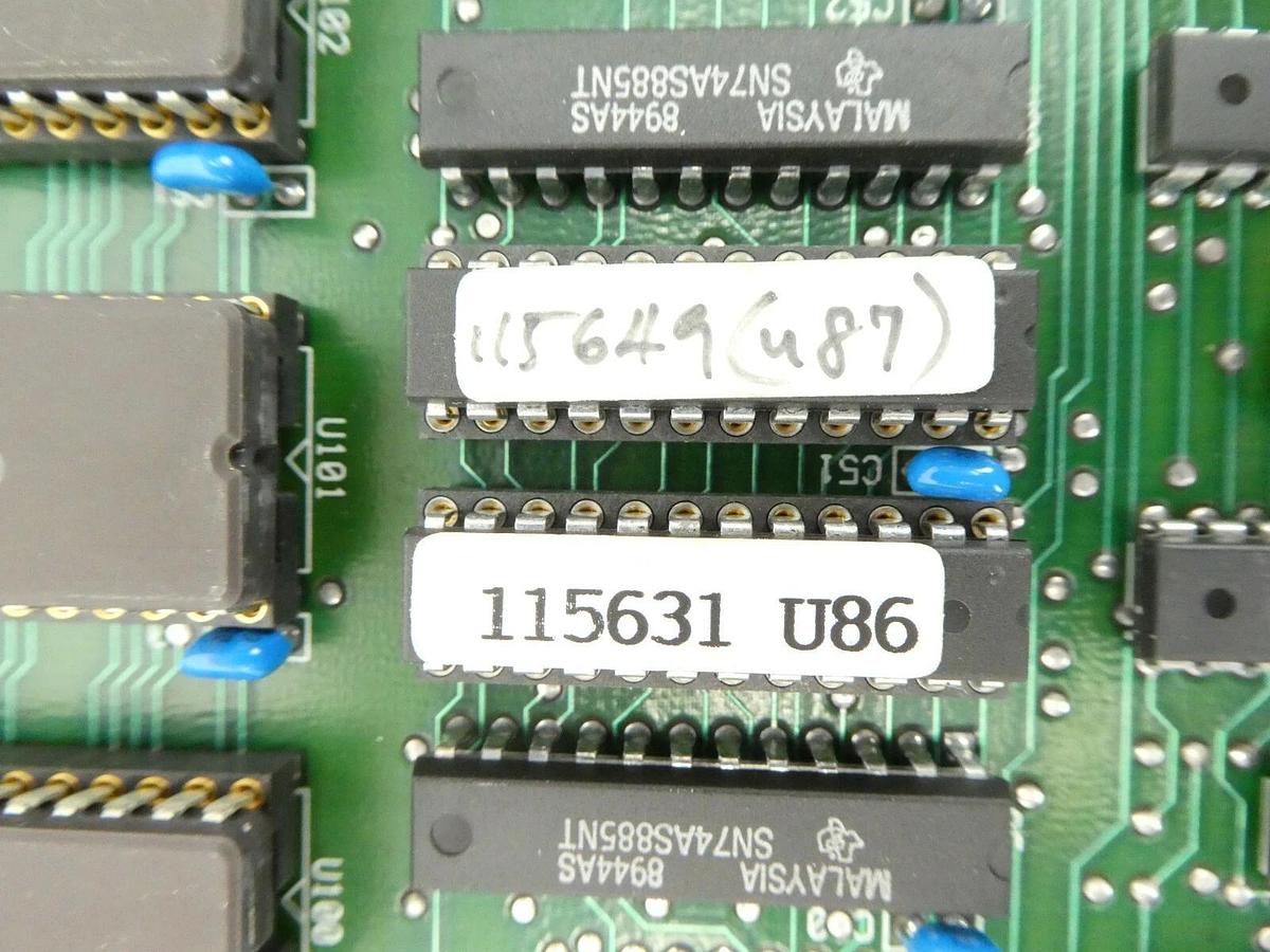 Used Tencor Instruments 165107 SRAM Board PCB 166219 KLA-Tencor Surfscan 7000 Working