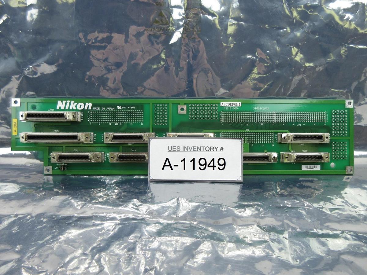 Used Nikon 4S013-365 Backplane Interface Board PCB STGSTCSPX4 NSR System Working