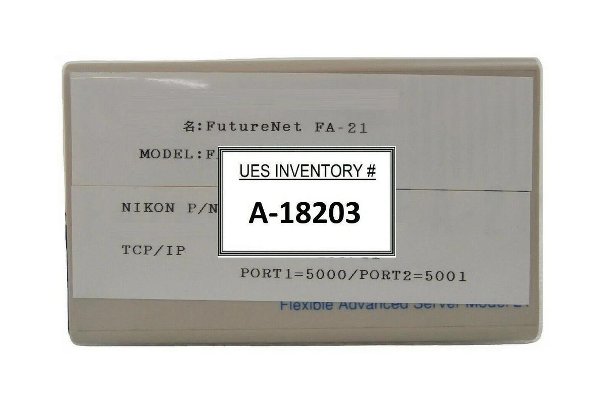 Used Century Systems FA-21Nil RS-232 FutureNet FA-21 Nikon 4S587-600-1 NSR-307E Spare