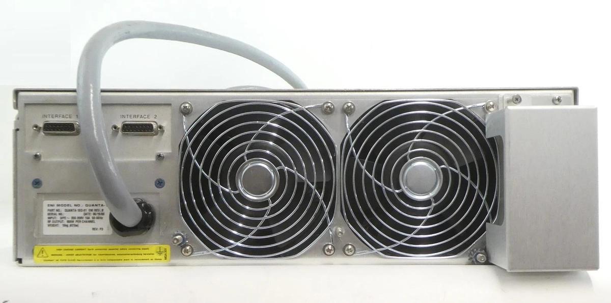 Refurbished QUANTA-10 ENI Power Systems QUANTA-10D-01 RF Generator Dual Channel Refurbished