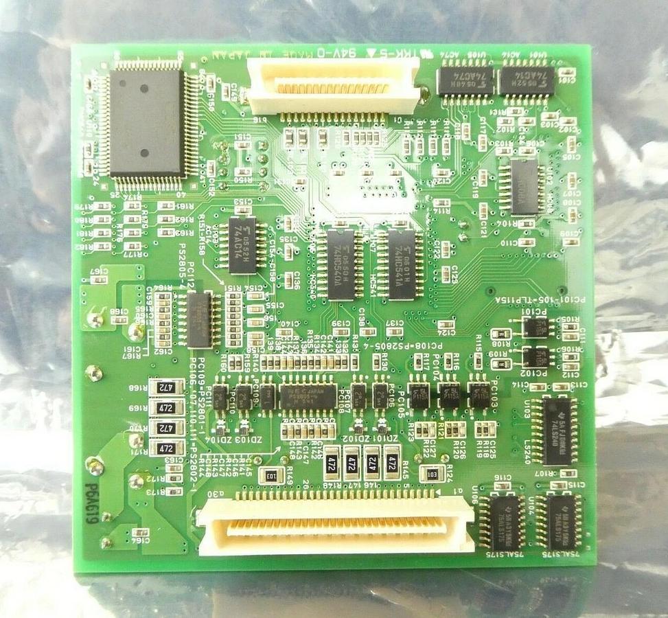 Used TEL Tokyo Electron 3M80-001605-11 Input/Output PCB SW300B/MIO Trias CVD Working