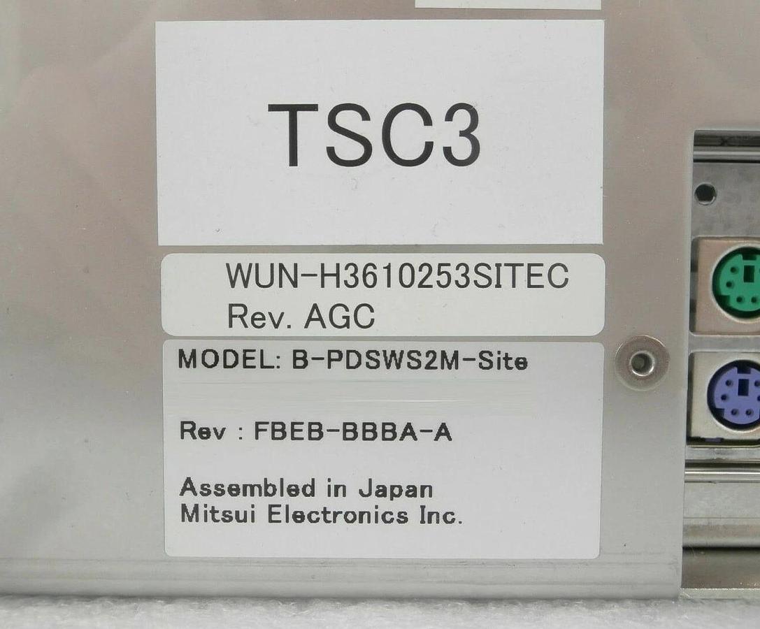 Used Mitsui B-PDSWS2M-Site TSC3 Computer Advantest WUN-H3610253SITECH T2000 Working