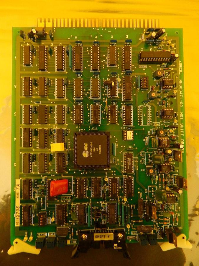 Used JEOL MP003471-02 MOT SHIFT DR PB Board PCB Card SHIFT Y TA JEM-2010F Working