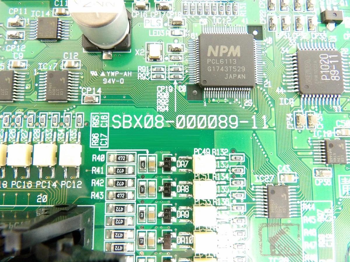 Used Sinfonia SBX08-000089-11 SLPCPU6A PCB SBX93-100149-11 Shinko Lot of 3 Working