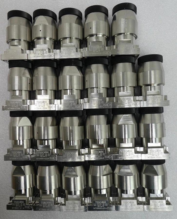 Used Tescom 501105-R Manual Pressure Regulator Reseller Lot of 23 Used Working
