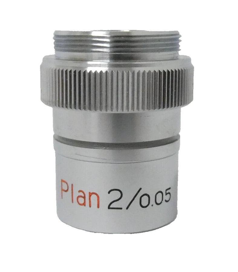 Nikon Precision Plan 2/0.05 Microscope Objective AMAT 3920-01553 Surplus New