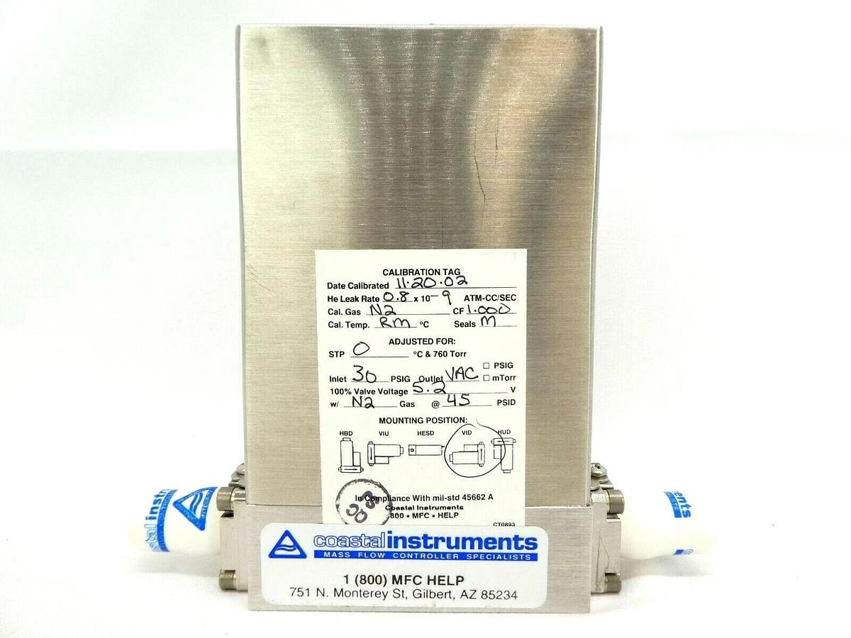 Refurbished UNIT Instruments UFC-8160 Mass Flow Controller MFC 3 SLM N2 8160 Refurbished