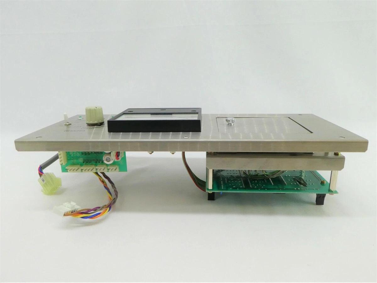 Used JEOL Stage Vacuum Control Panel BP102002-00 BCD-PIN/SW PB JWS-7555S SEM Working