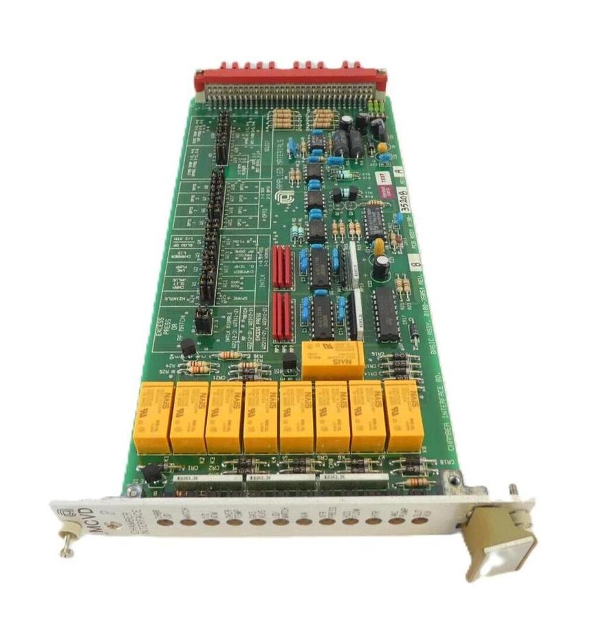 Used AMAT Applied Materials 0190-35208 Chamber Interface PCB Card 0100-35054 Working