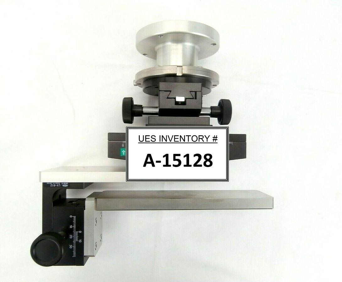 Used Chuo Precision Industrial X-Axis Manual Stage Assembly LS-112W LS-912W LV-612