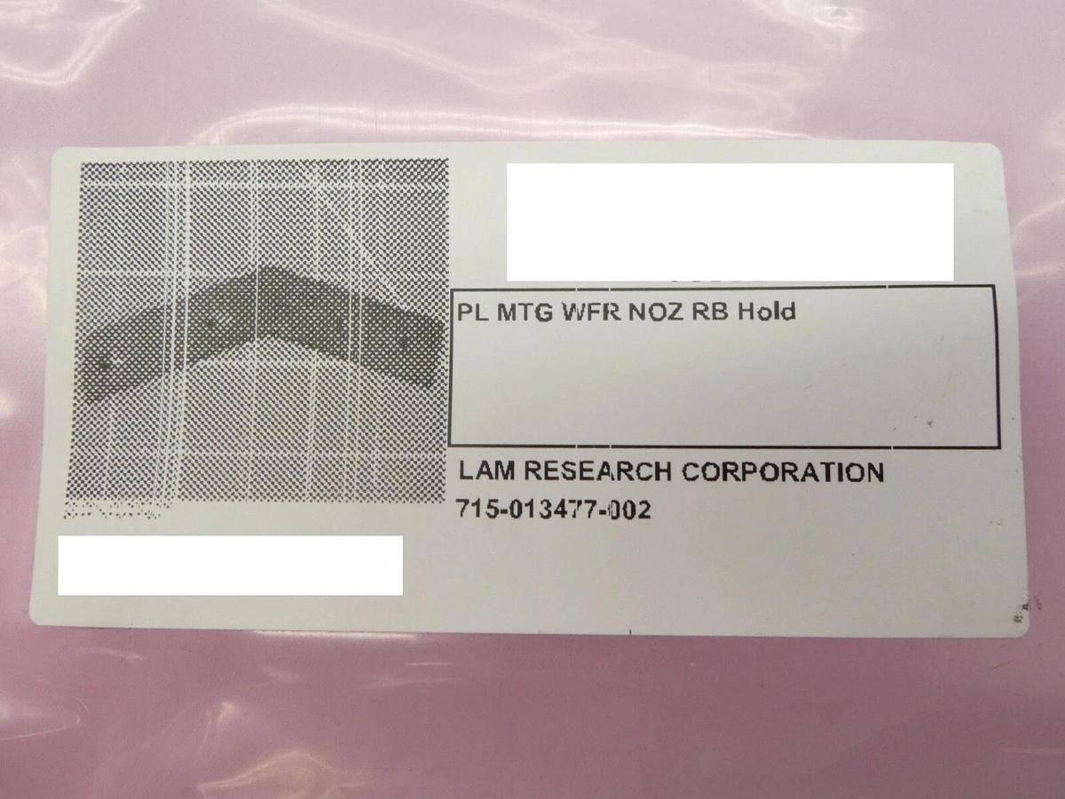 Lam Research 715-013477-002 PL MTG WFR NOZ Support Plate New Spare