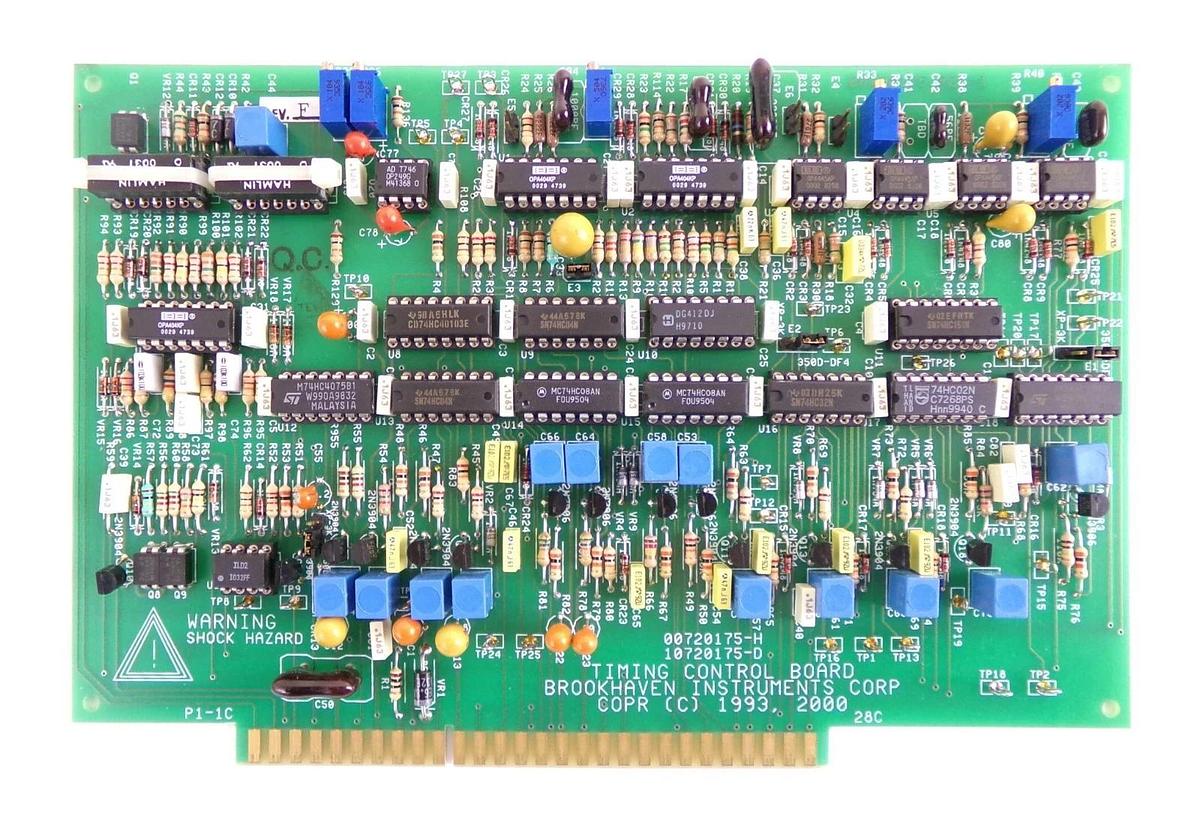 Used Brookhaven Instruments 10720175 Timing Control PCB Card SCANMASTER II Working