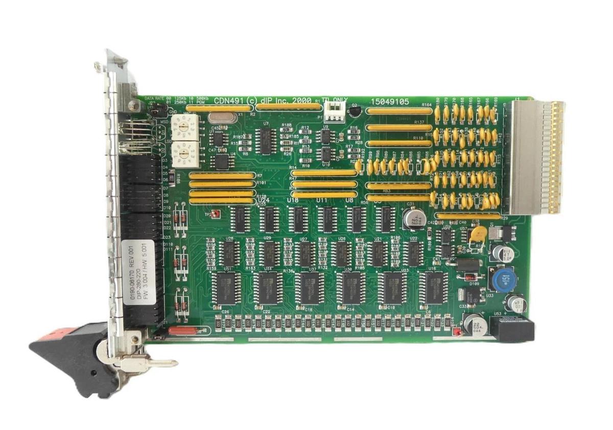 Used DIP 15049105 DeviceNet PCB Card CDN491 AMAT 0190-06170 Reseller Lot of 2 Working