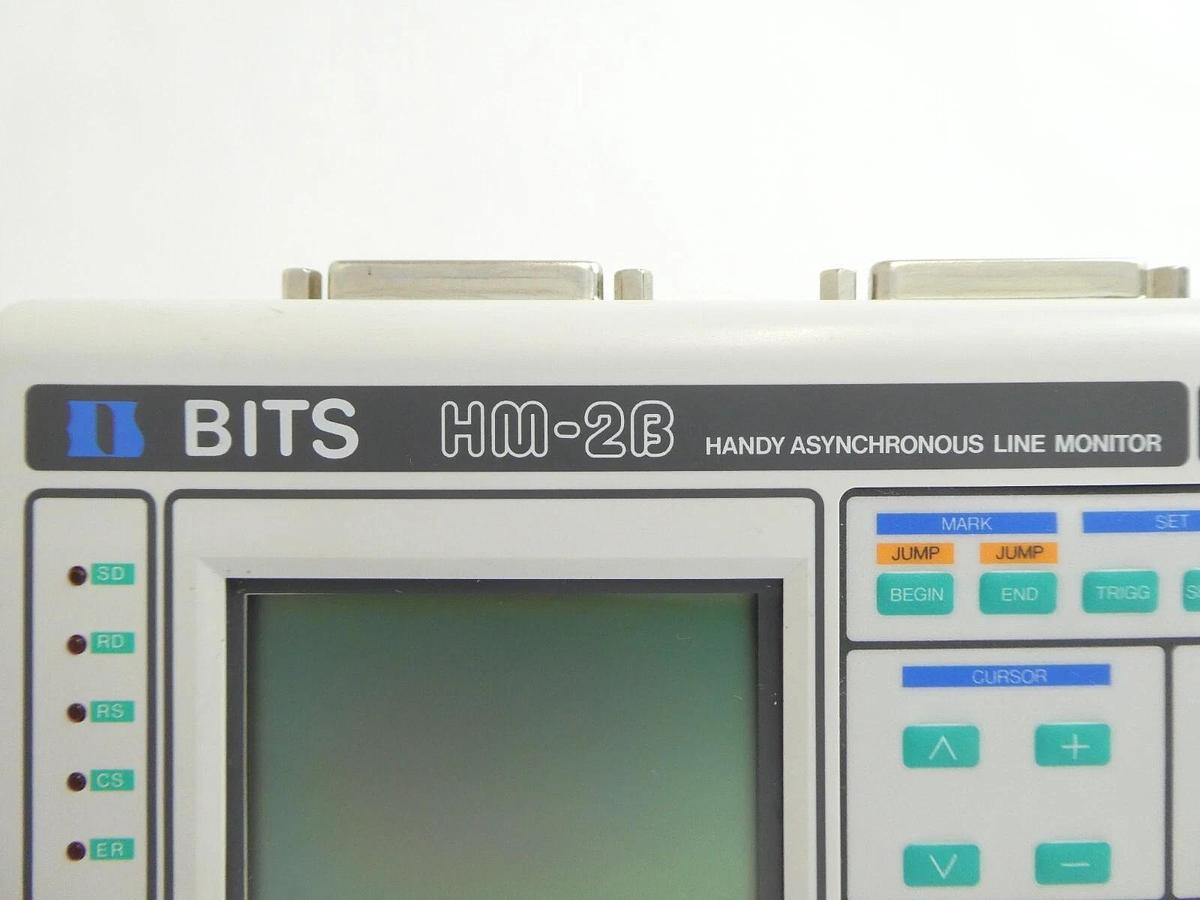 Used BITS HM-2B Handy Asynchronous Line Monitor with DCP-2B Spare Surplus