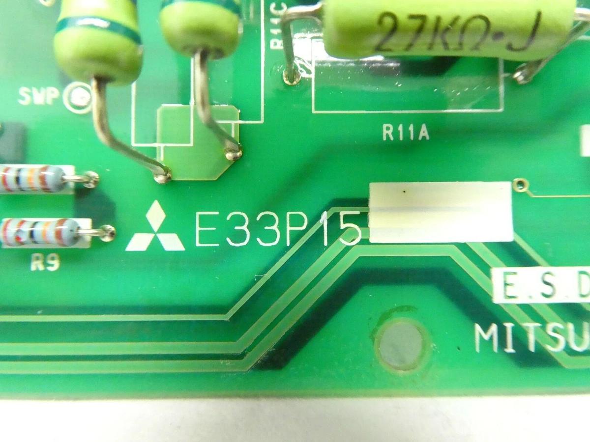 Used Mitsubishi BU158A358G53 Power PCB E33P15 Robot Controller CR-E356-S06 Working
