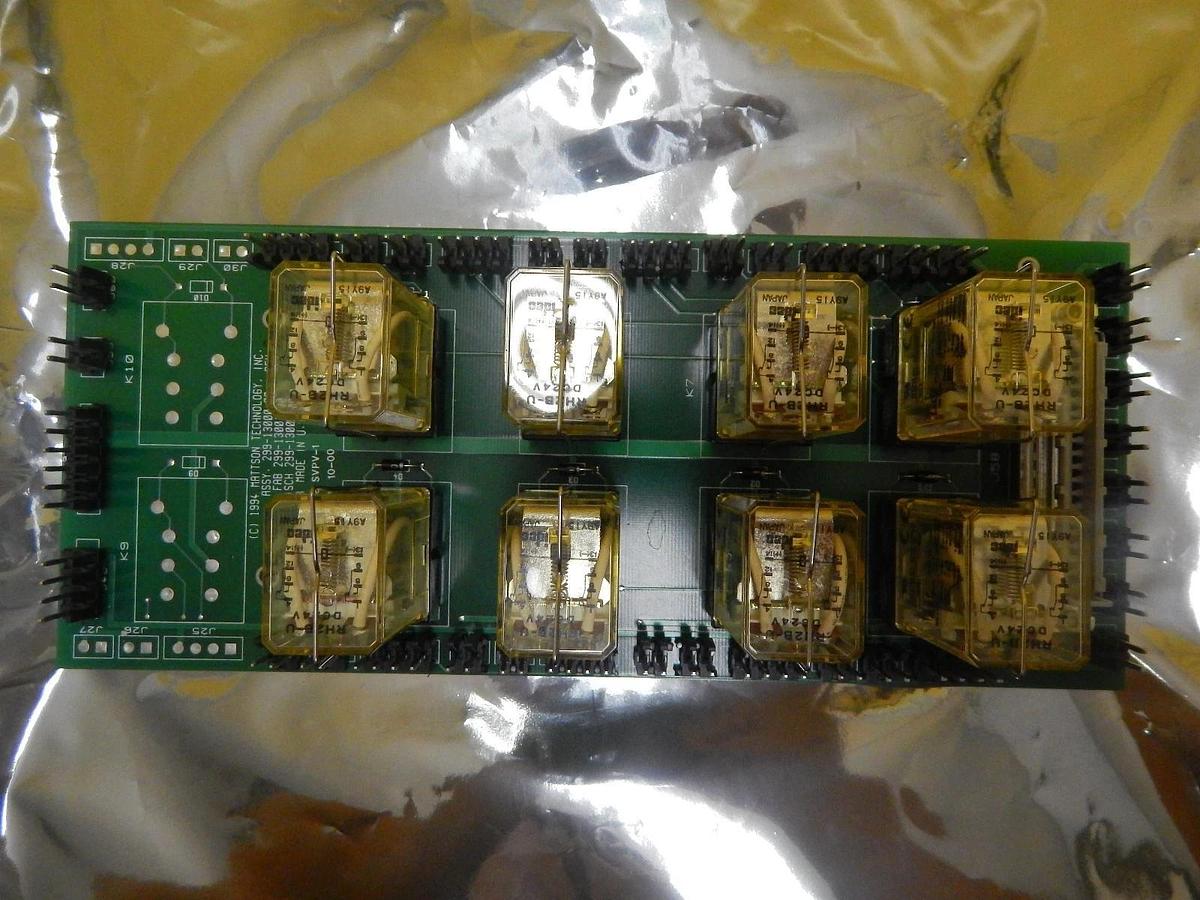 Used Mattson Technology 299-13000-00 Relay PCB Board 299-13001-00 Used Working