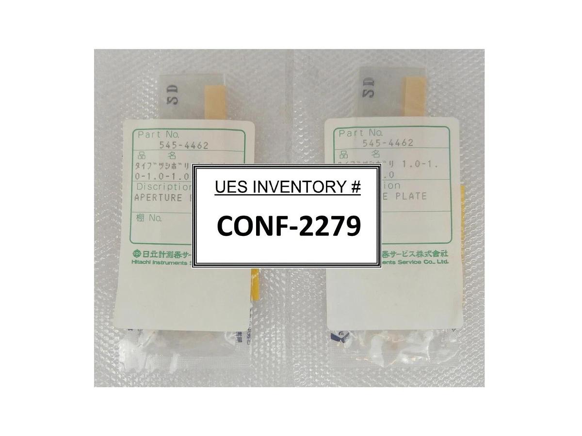Hitachi 545-4462 Plate Objective Lens Aperture Large S7000 Lot of 2 New Surplus