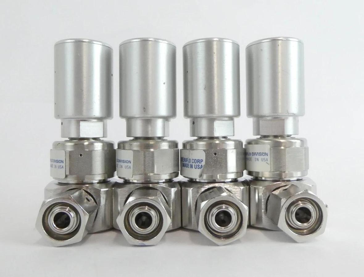 Used Veriflo 944AOPLPNCSFSFF 945AOPLPNCSFSFF Diaphragm Valve Lot of 13 Working