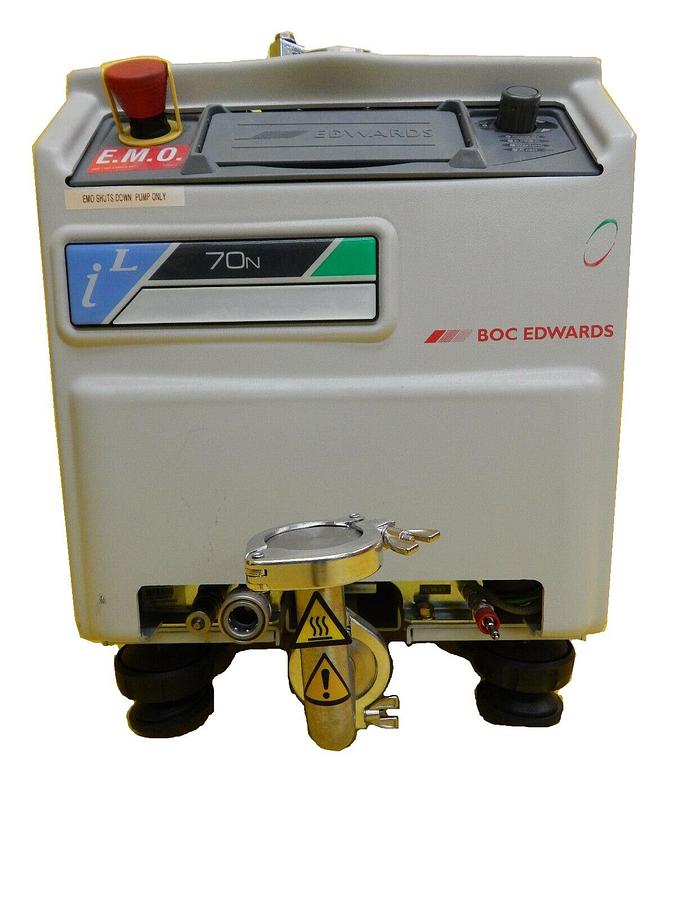 Used iL70N Edwards NRB4-46-945 Dry Vacuum Pump -1 Hour Copper Exposed Tested Working