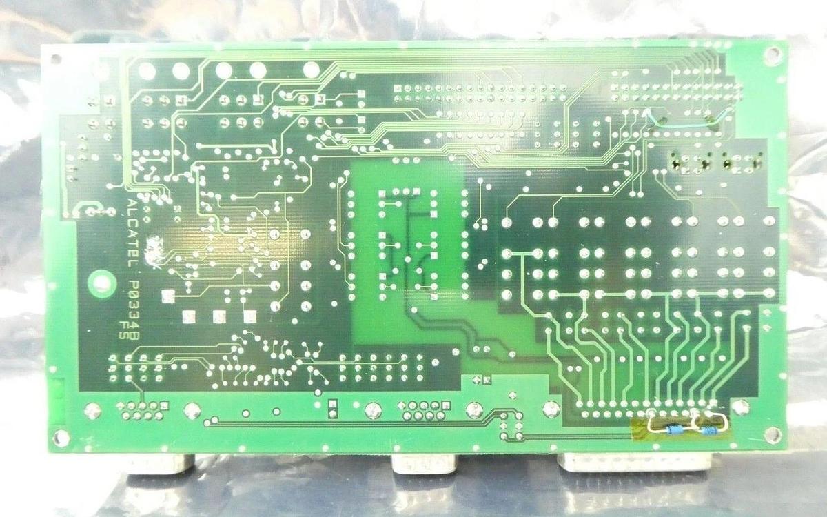 Used Alcatel P0344E1 Interface Board Turbomolecular Pump PCB P0344B Working Surplus