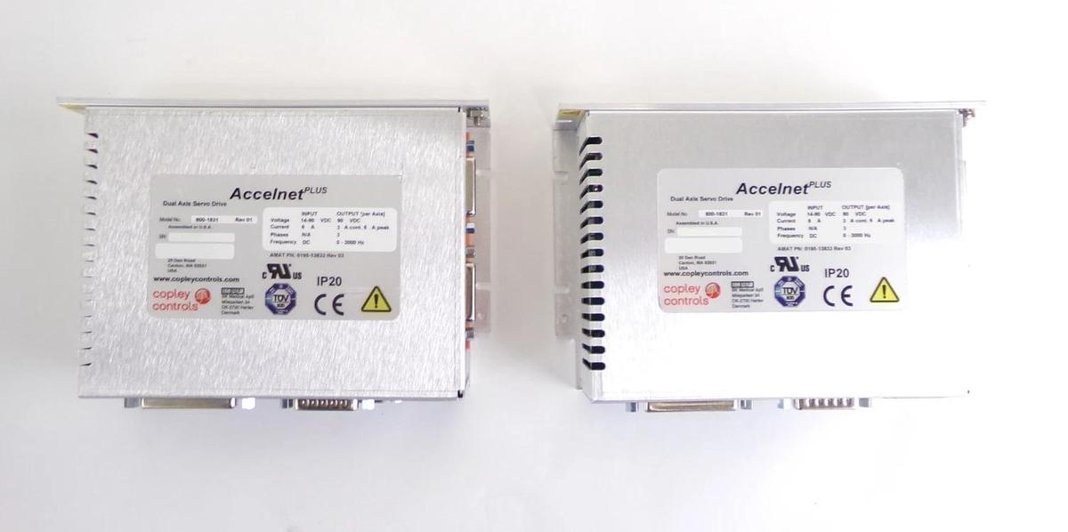 Copley Controls 800-1831 Dual Axis Servo Drive Accelnet Plus Lot of 6 New